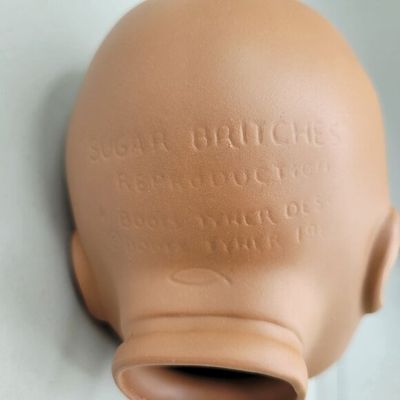 Sugar Britches Porcelain Bisque Repro Doll Head and Hands Blank by Boots Tyner - Picture 8 of 11